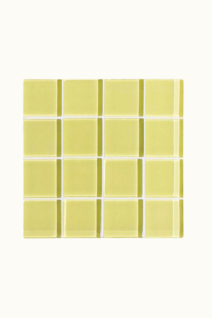 Subtle Art Studios - Glass Tile Coaster - It's Lemon - Parc Shop