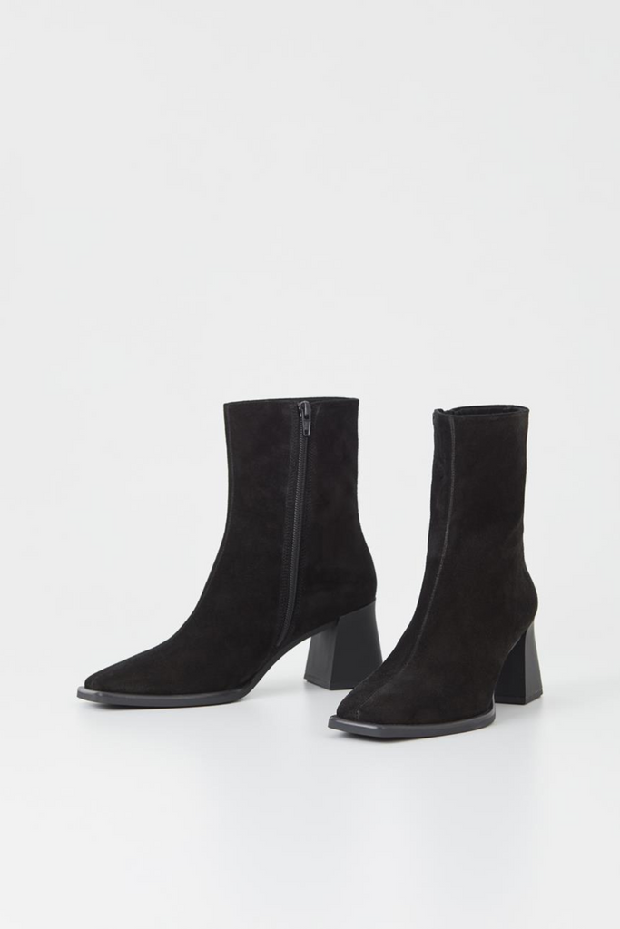 Vagabond - Hedda Boots - Black Leather - Parc Shop