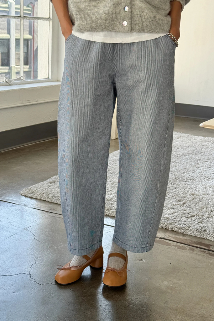 Le Bon Shoppe Arc Pant in Blue Stripe at Parc Shop | Minneapolis, MN