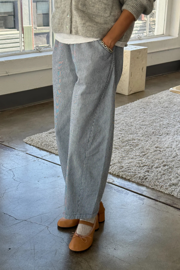 Le Bon Shoppe Arc Pant in Blue Stripe at Parc Shop | Minneapolis, MN