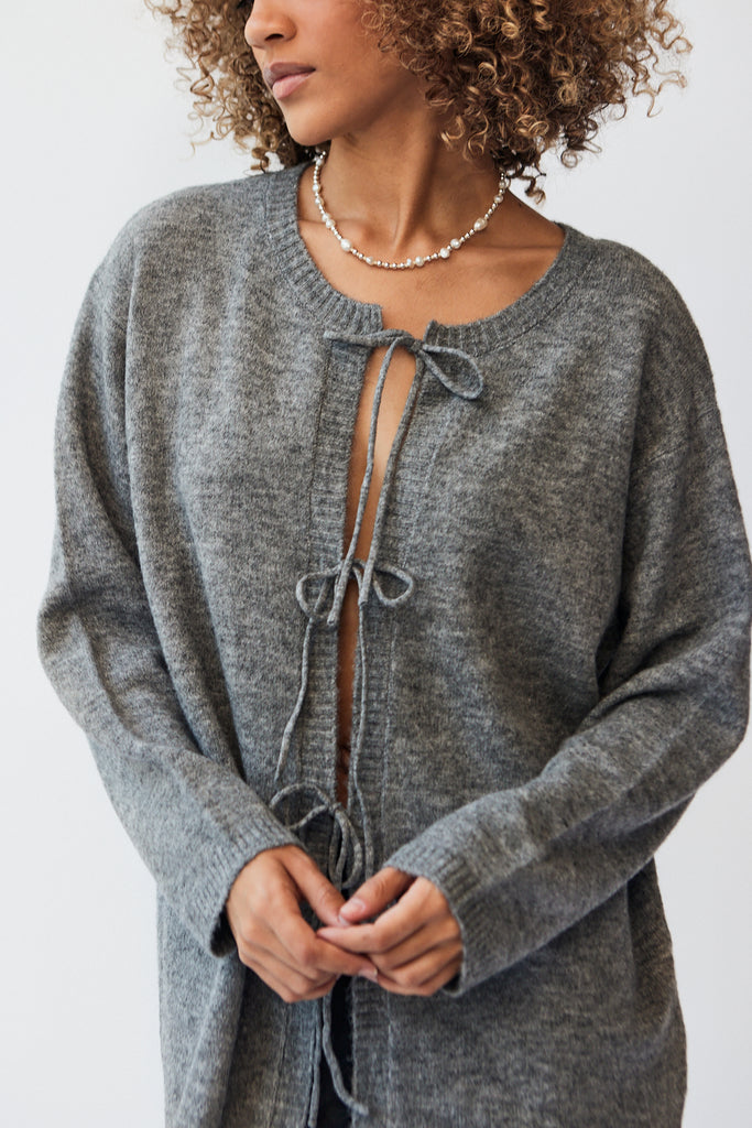 Find Me Now Owen Reversible Cardigan in Slate at Parc Shop | Minneapolis, MN