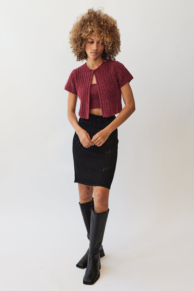 Geel Bianca Skirt in Black at Parc Shop | Minneapolis, MN