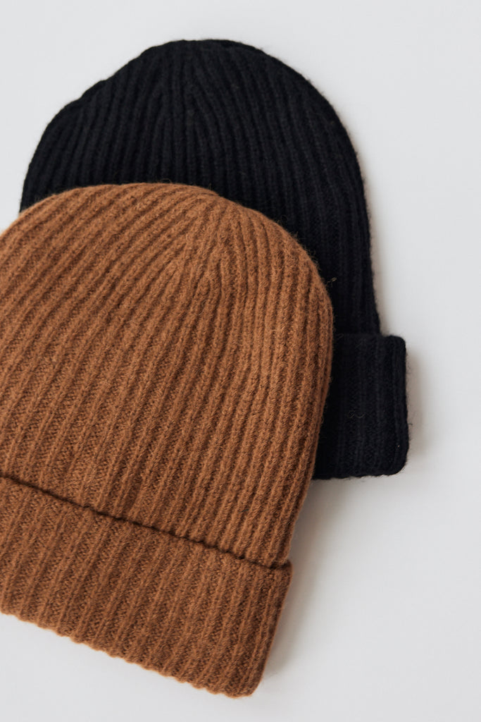 James Street Mora Chunky Beanie in Tobacco at Parc Shop | Minneapolis, MN