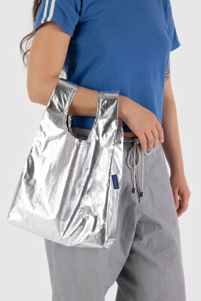 Baby Baggu in Metallic Silver at Parc Shop | Minneapolis, MN