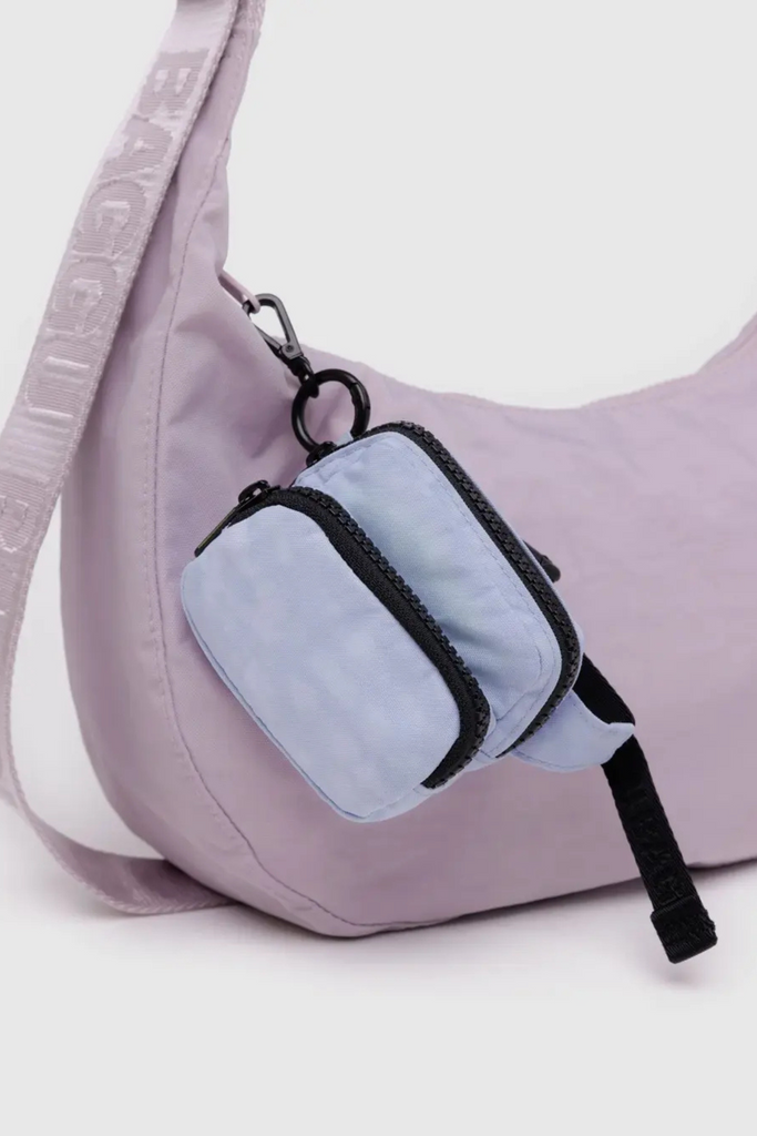 Baggu Crescent Bag Charm in Lavender at Parc Shop | Minneapolis, MN