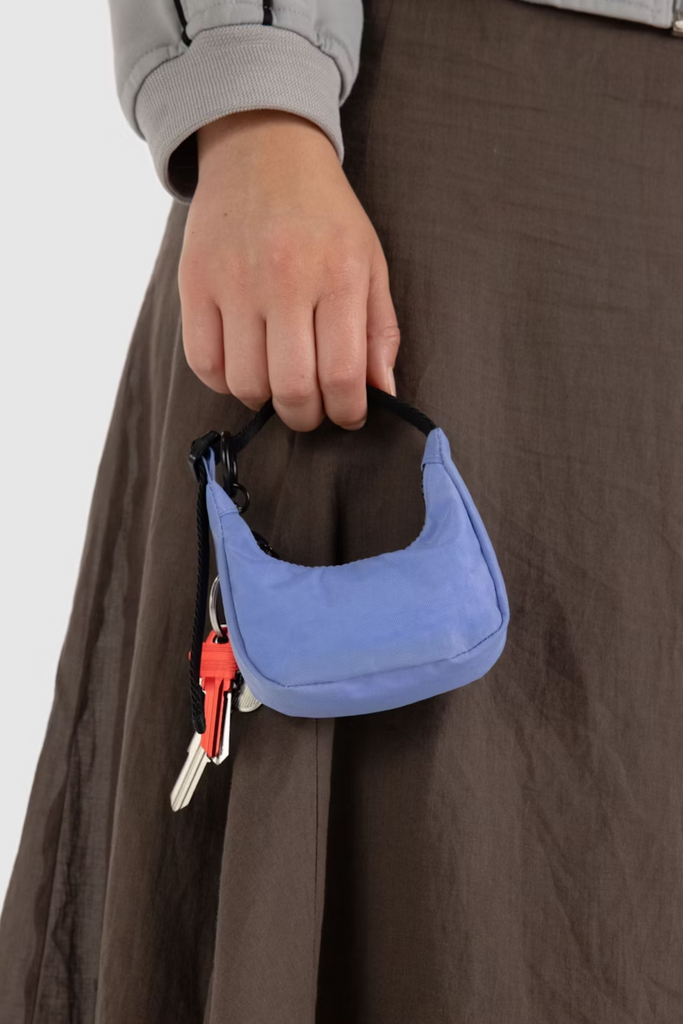 Baggu Crescent Bag Charm in Cornflower at Parc Shop | Minneapolis, MN