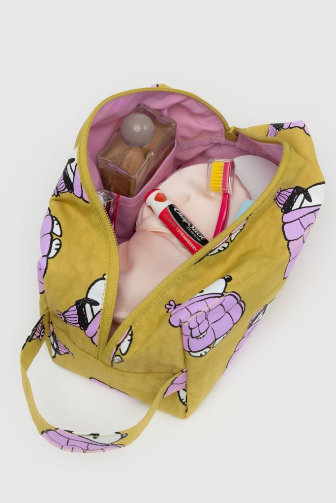 Baggu Dopp Kit in Puffer Snoopy Pink at Parc Shop | Minneapolis, MN