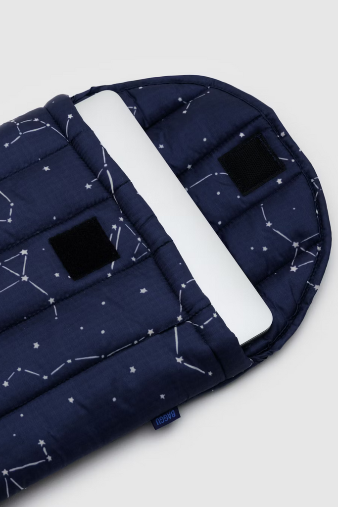 Baggu Puffy Laptop Sleeve 13/14 in Constellation Midnight at Parc Shop | Minneapolis, MN