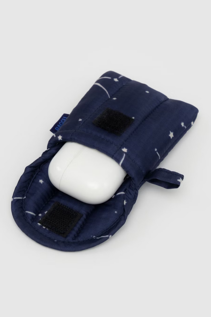 Baggu Puffy Earbuds Case in Constellation Midnight at Parc Shop | Minneapolis, MN