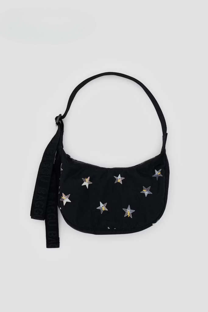 Baggu Small Nylon Crescent Bag in Stars Spring at Parc Shop | Minneapolis, MN