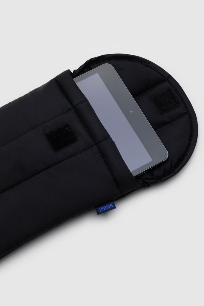 Baggu Puffy Tablet Sleeve 8" in Black at Parc Shop | Minneapolis, MN