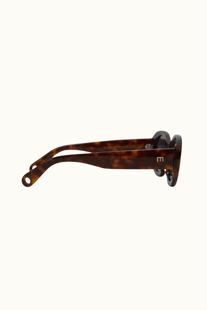 Elisa Johnson Lyna Sunglasses in Brown Tortoise at Parc Shop | Minneapolis, MN