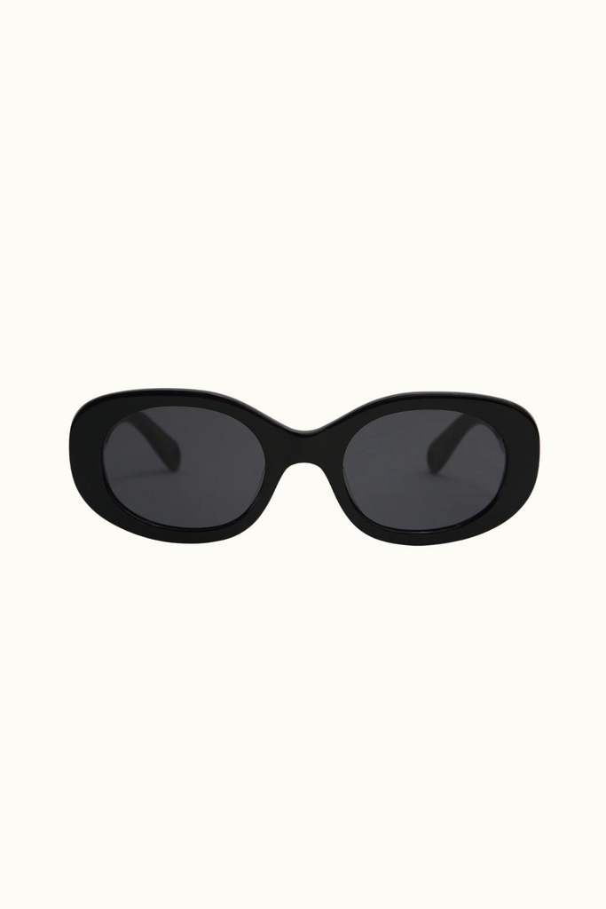 Elisa Johnson Lyna Sunglasses in Gloss Black at Parc Shop | Minneapolis, MN