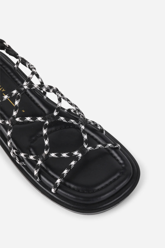 Intentionally Blank Lychee Sandal in Black & White at Parc Shop | Minneapolis, MN