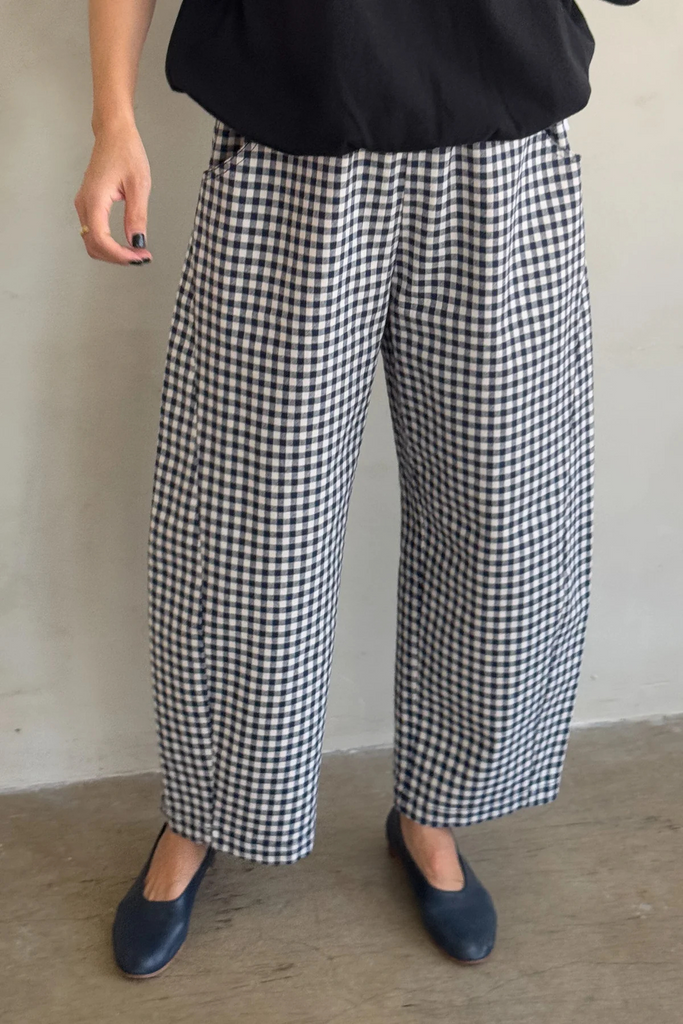 Le Bon Shoppe Arc Pant in Navy Gingham at Parc Shop | Minneapolis, MN