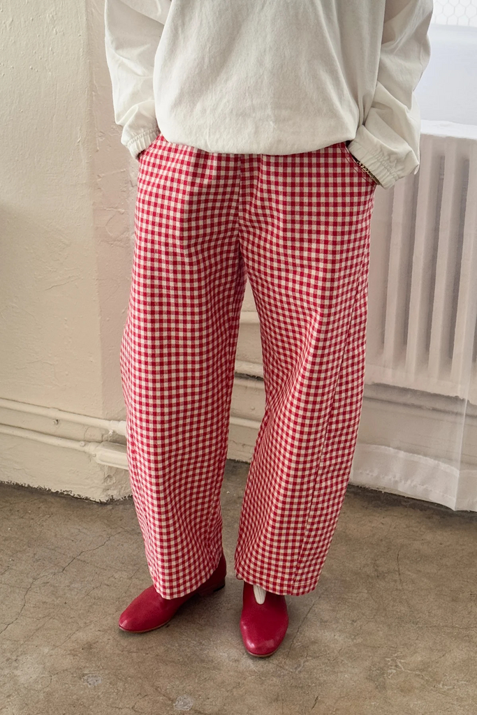 Le Bon Shoppe Arc Pant in Red Gingham at Parc Shop | Minneapolis, MN