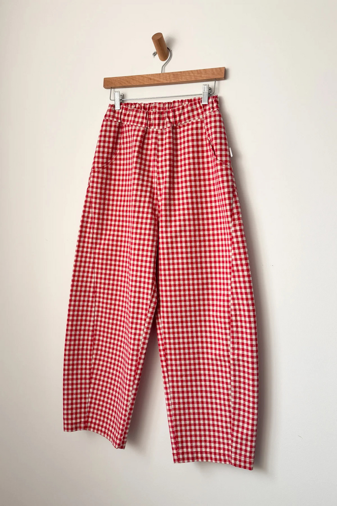 Le Bon Shoppe Arc Pant in Red Gingham at Parc Shop | Minneapolis, MN