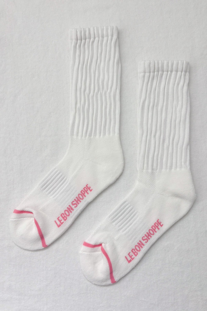 Le Bon Shoppe Ballet Socks in White at Parc Shop | Minneapolis, MN