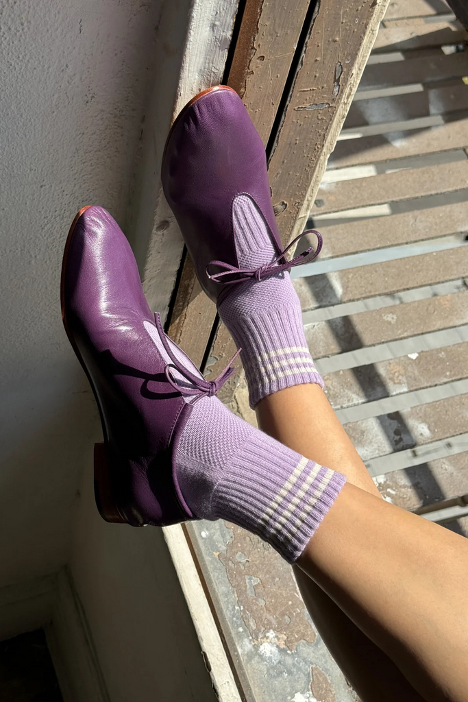 Le Bon Shoppe Boyfriend Socks in Iris at Parc Shop | Minneapolis, MN