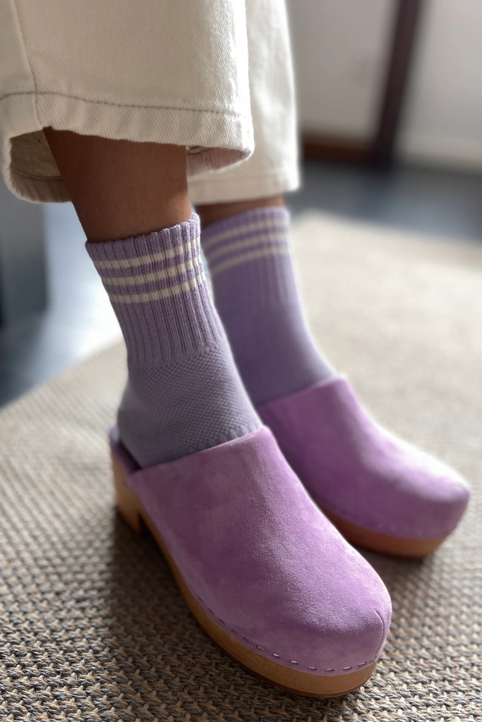 Le Bon Shoppe Boyfriend Socks in Iris at Parc Shop | Minneapolis, MN