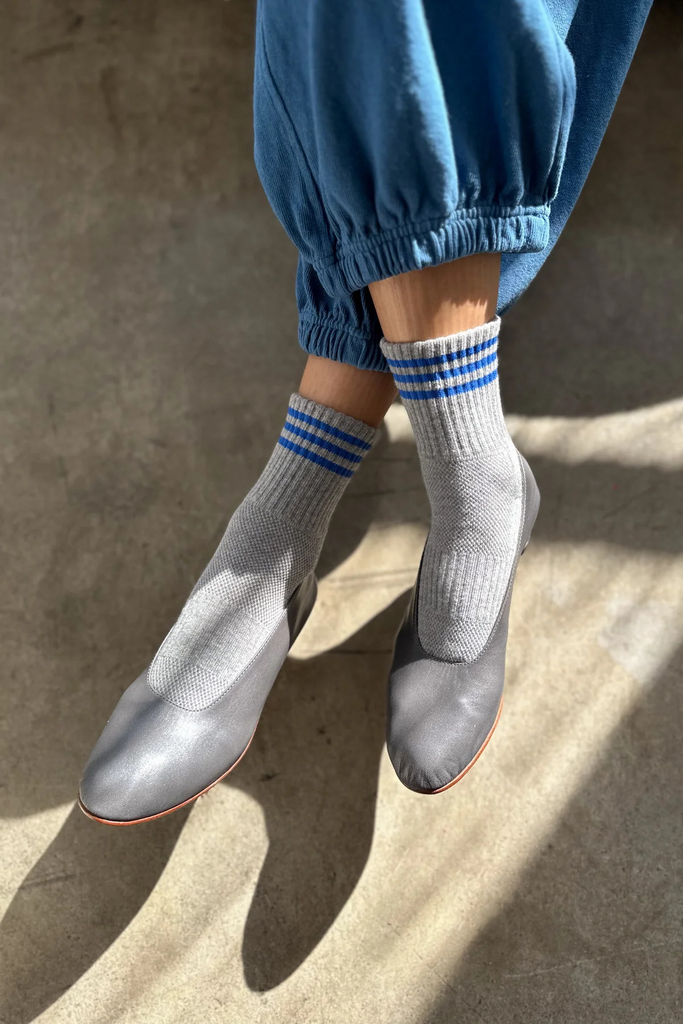 Le Bon Shoppe Girlfriend Socks in Grey at Parc Shop | Minneapolis, MN