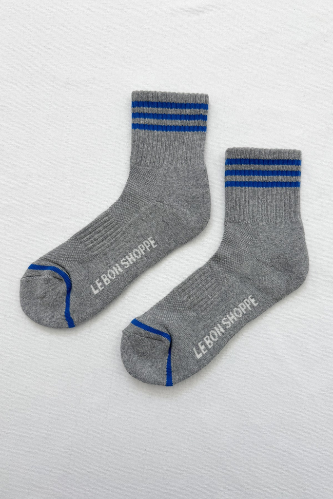 Le Bon Shoppe Girlfriend Socks in Grey at Parc Shop | Minneapolis, MN