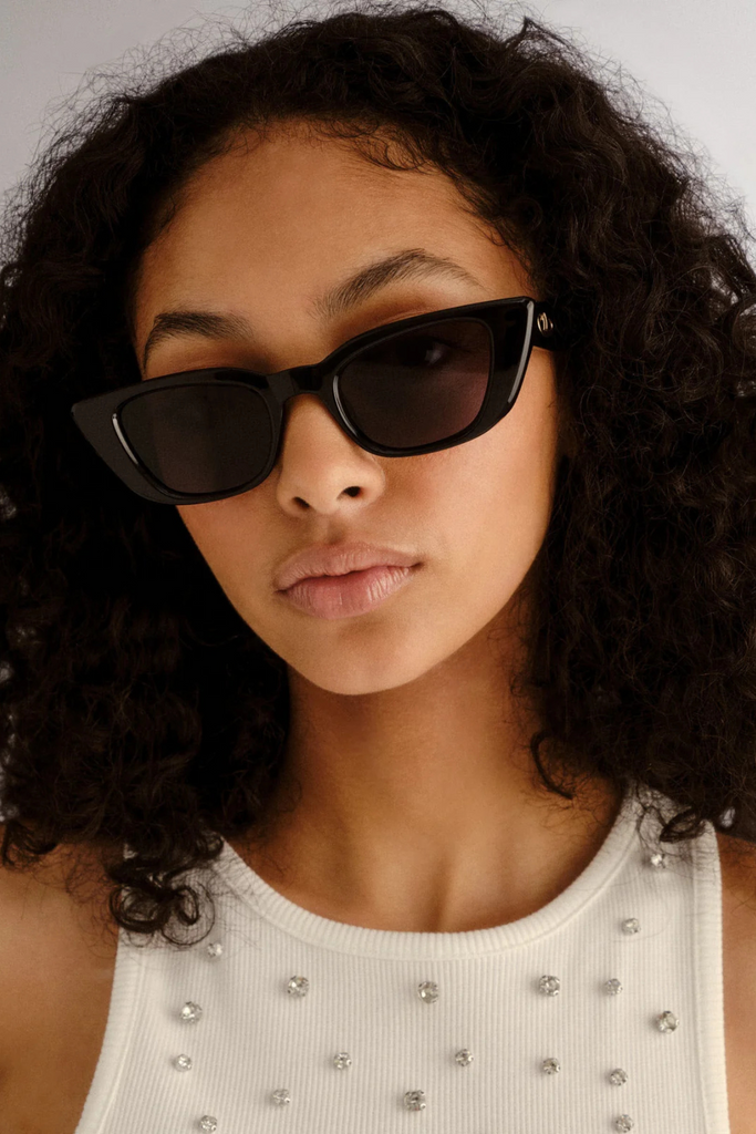 Le Specs Dream Lover Sunglasses in Black at Parc Shop | Minneapolis, MN