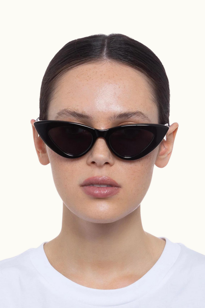 Le Specs Hypnosis Sunglasses in Black at Parc Shop