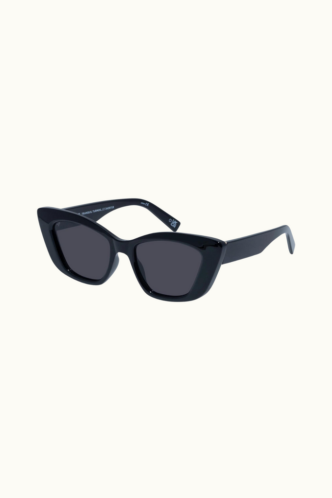 Le Specs Tranquil Turmoil Sunglasses in Black at Parc Shop