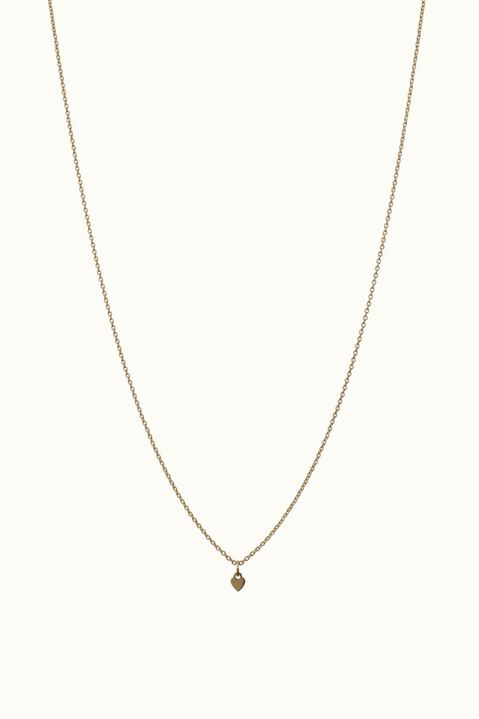 Lisbeth Petite Couer Necklace in Gold at Parc Shop 