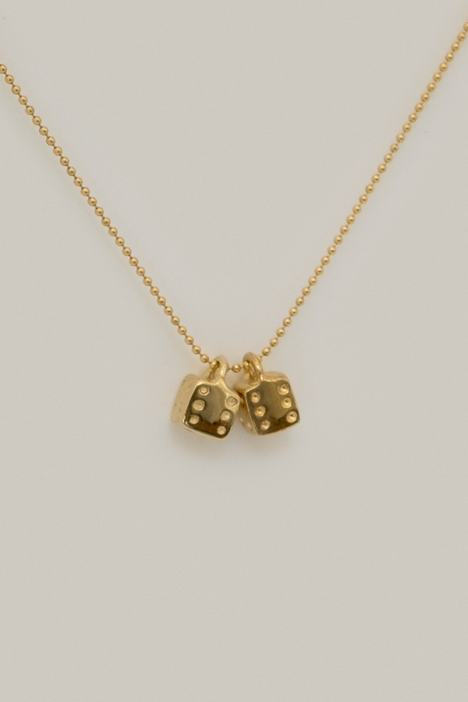 Merewif Double Dice Necklace at Parc Shop | Minneapolis, MN