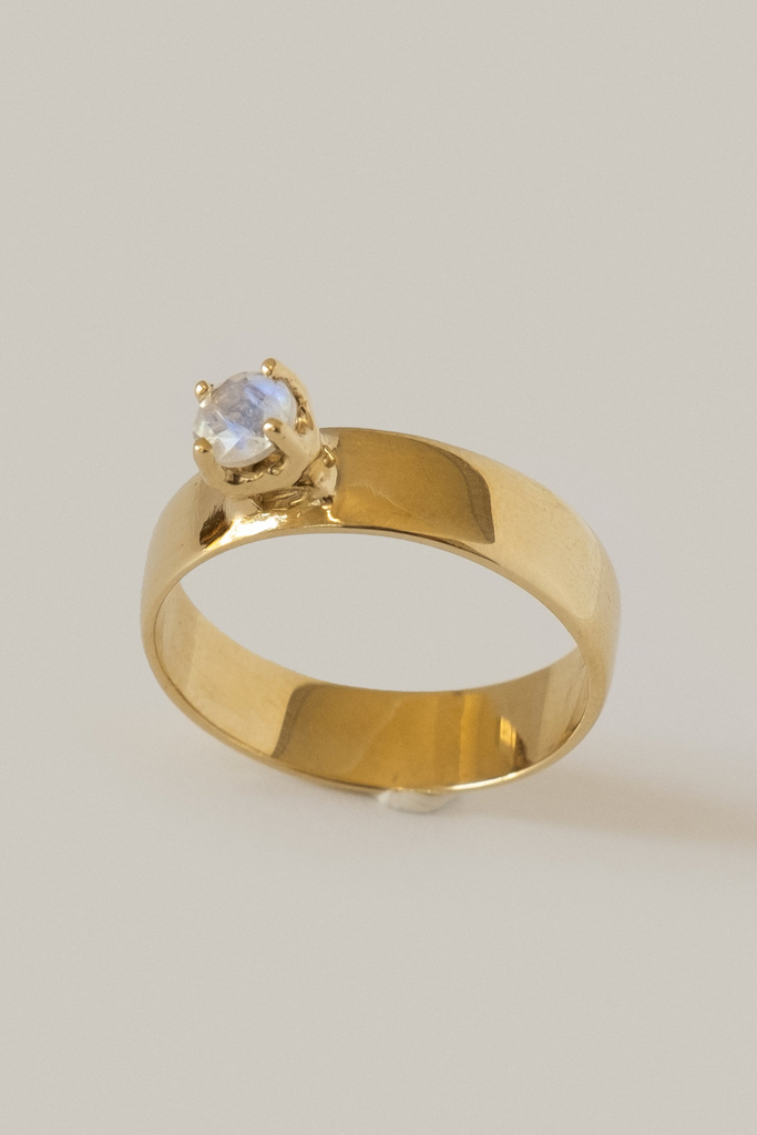 Merewif Lucinda Ring in Gold & Moonstone at Parc Shop | Minneapolis, MN 
