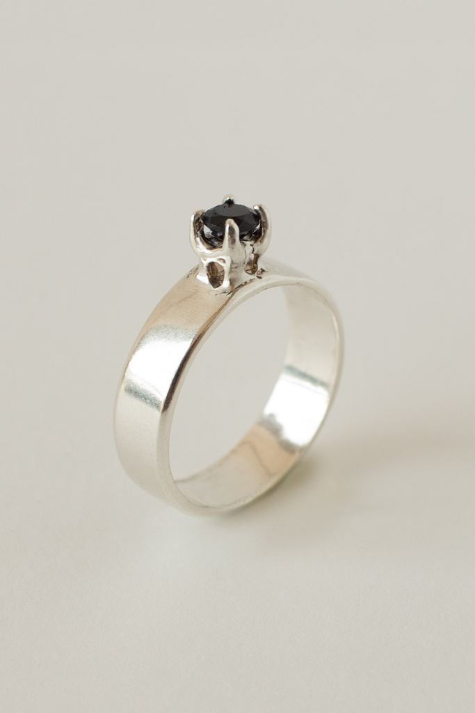 Merewif Lucinda Ring in Black Onyx at Parc Shop | Minneapolis, MN

