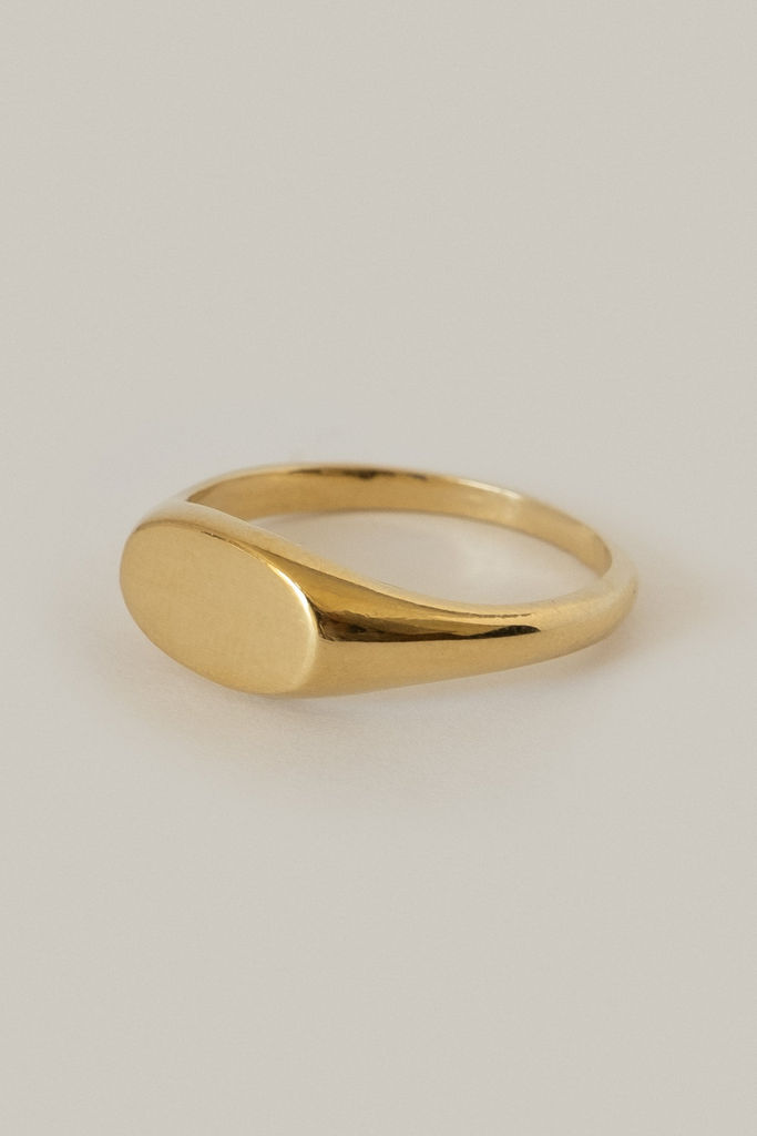 Merewif Wyatt Signet Ring in Gold at Parc Shop | Minneapolis, MN