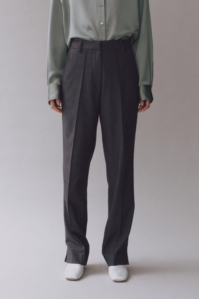 Mijeong Park Straight Leg Pant in Charcoal at Parc Shop | Minneapolis, MN