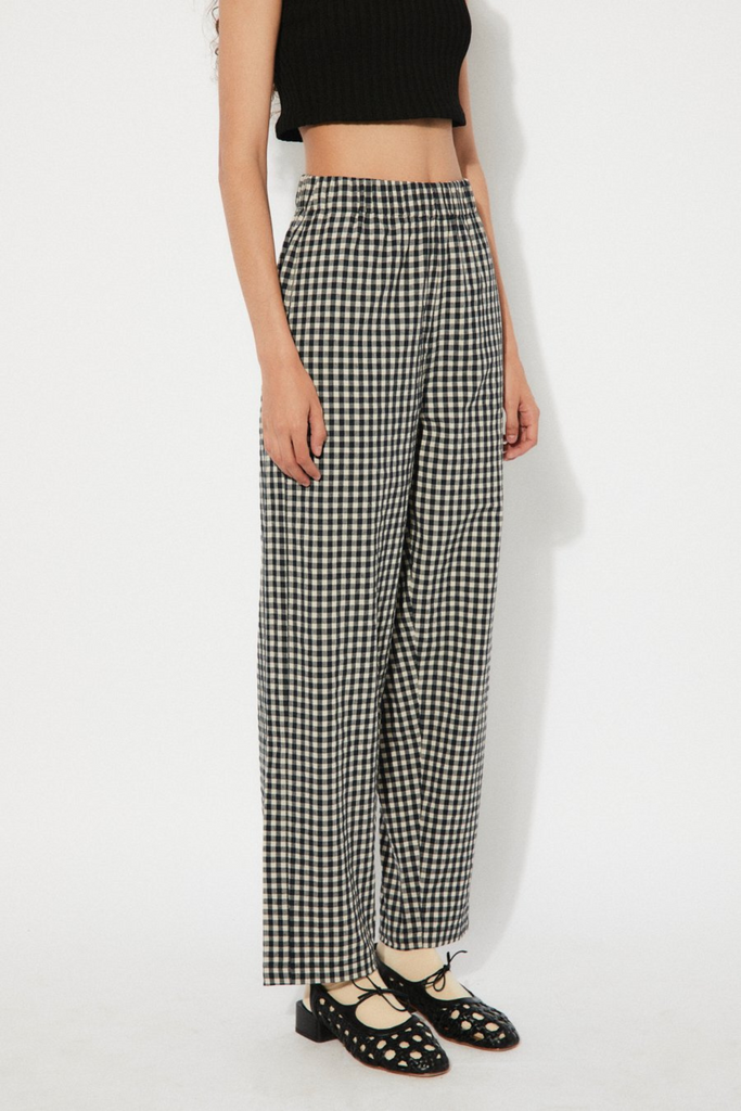 Rita Row Cep Checkered Pant in Black Gingham at Parc Shop | Minneapolis, MN