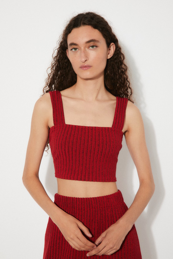 Rita Row Eclat Bustier in Red at Parc Shop | Minneapolis, MN