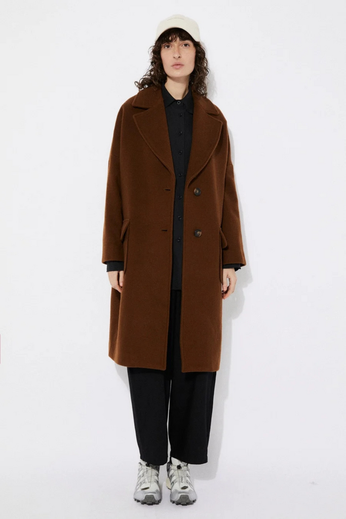 Rita Row Monestero Coat in Brown at Parc Shop | Minneapolis, MN