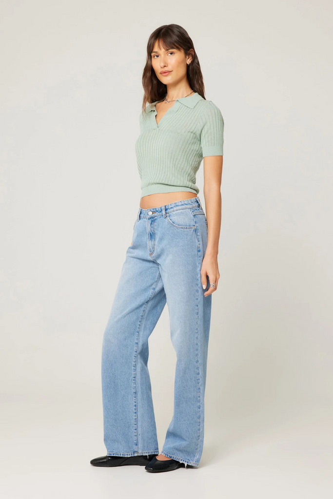 Rolla's Kate Baggy Jean in 90's Blue at Parc Shop | Minneapolis, MN