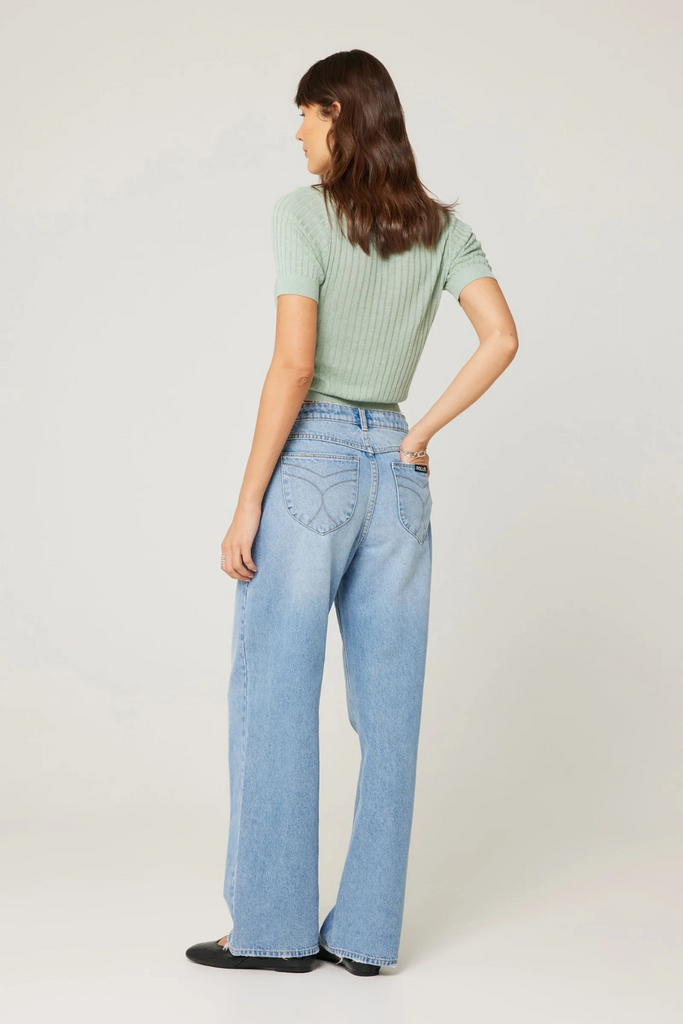 Rolla's Kate Baggy Jean in 90's Blue at Parc Shop | Minneapolis, MN