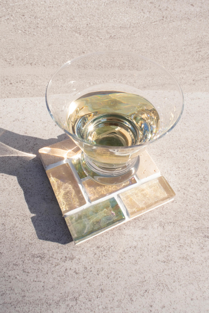 Subtle Art Studios Glass Tile Coaster in Too Precious at Parc Shop | Minneapolis, MN 