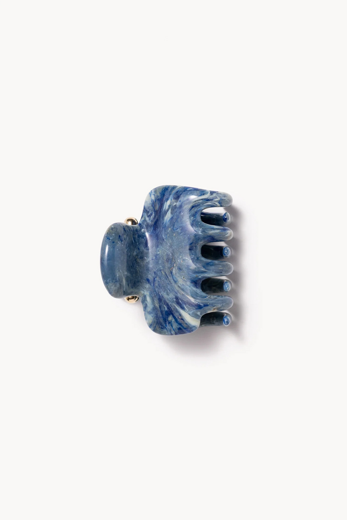 Undo 2" Claw Clip in Blue Marble at Parc Shop | Minneapolis, MN