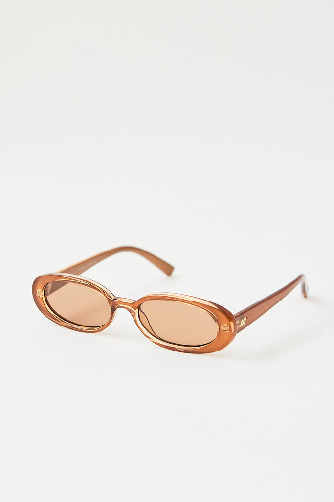 Le Specs Outta Love Sunglasses/ Caramel Parc Shop
