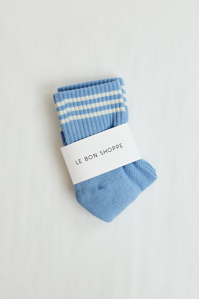 Le Bon Shoppe Girlfriend Socks / Parisian Blue