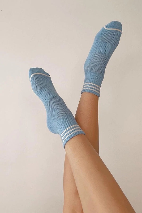 Le Bon Shoppe Girlfriend Socks / Parisian Blue