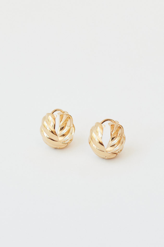 Kara Yoo Belle Hoops Gold Vermeil Parc Shop