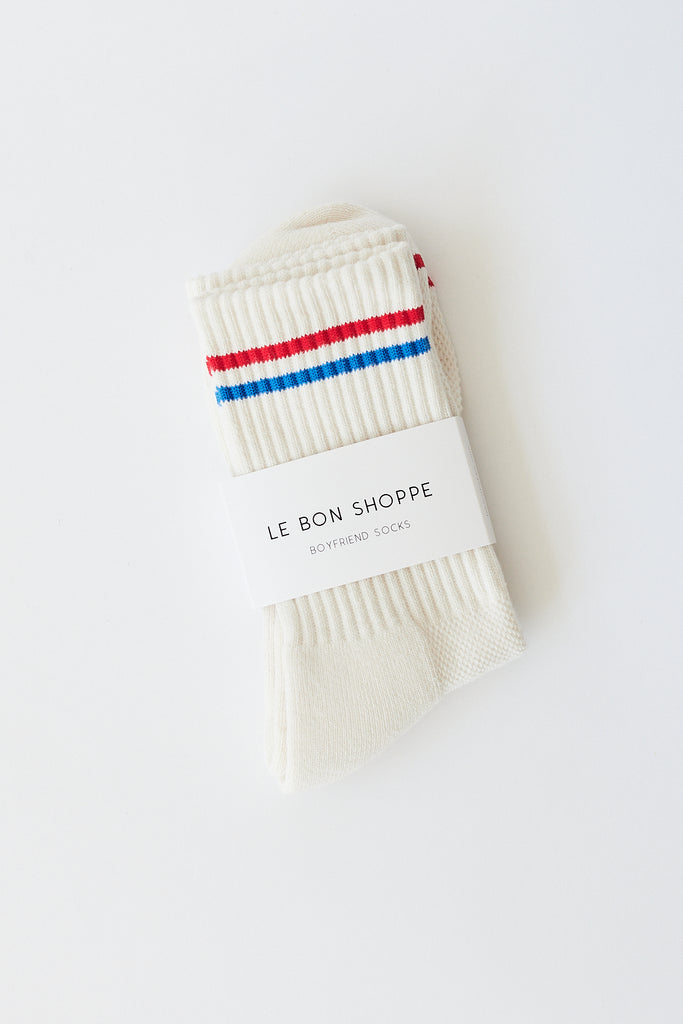Le Bon Shoppe - Boyfriend Socks - Milk - Parc Shop