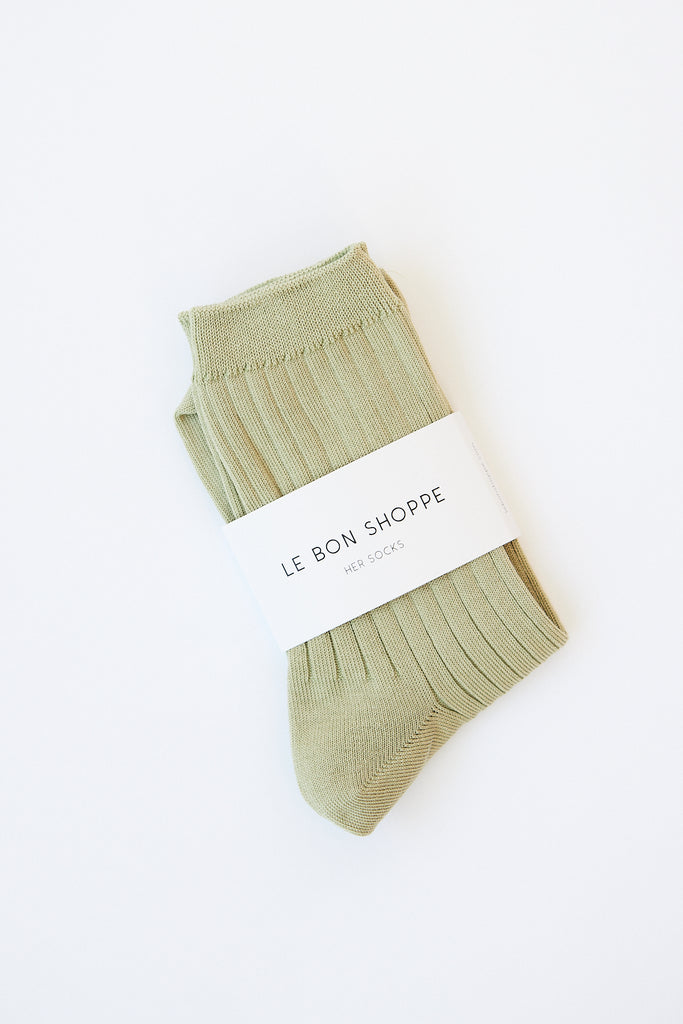Le Bon Shoppe - Her Socks - Avocado - Parc Shop