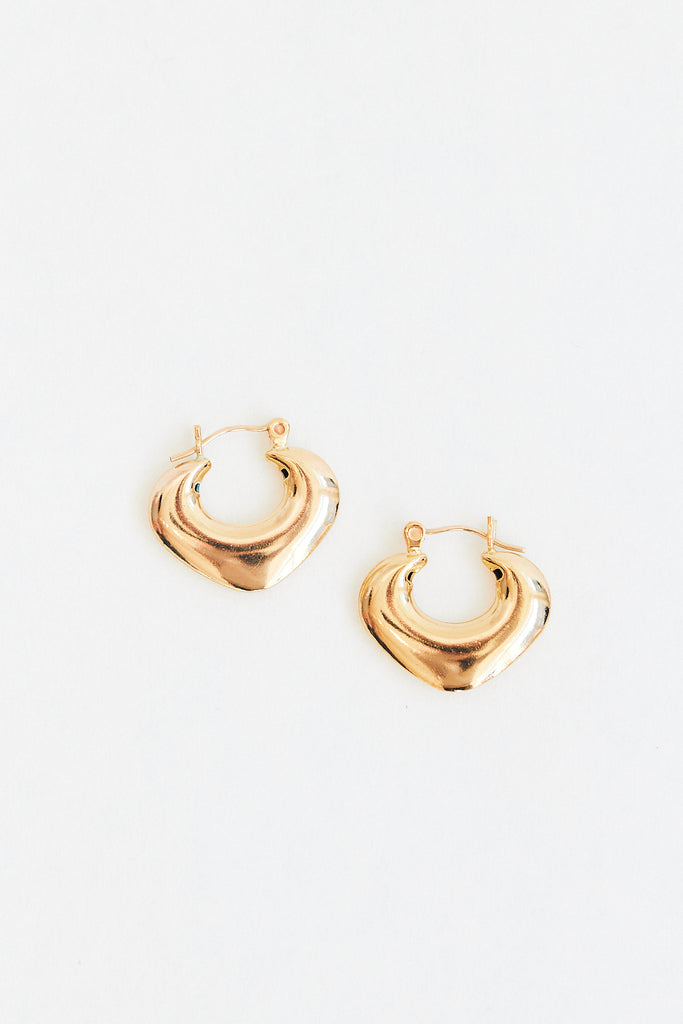 Lisbeth - Oak Hoops - Gold - Parc Shop