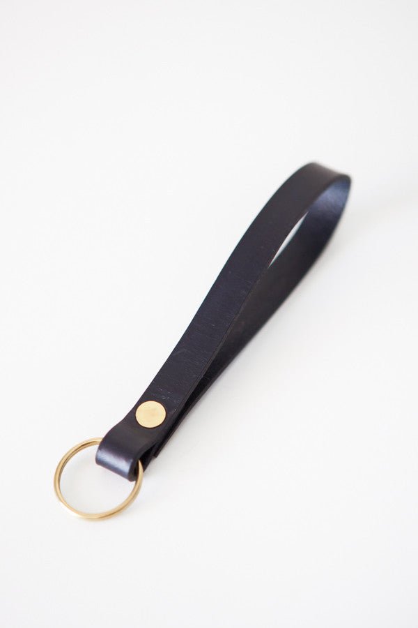 Solid Mfg. Co. Leather Key Ring 